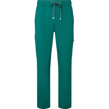 Pánské džíny Pánské strečové cargo kalhoty NN 500 clean green M