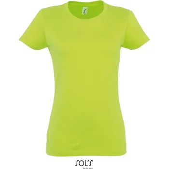 Dámské tričko z těžké bavlny Imperial Women apple green XL