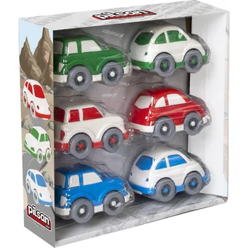 autíčko Autíčko mini plastové pro nejmenší 6 ks