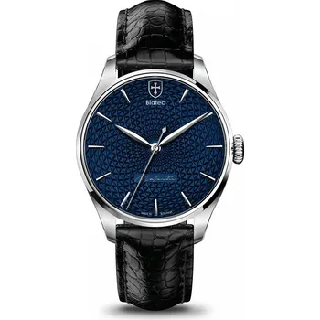 Hodinky Biatec Majestic 03 N černý krokodýlí řemen