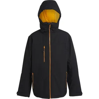 Pánská bunda Prošívaná bunda "Navigate" TRA253 black-orange pop M