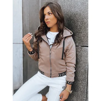 Dámská přechodová bunda SELENE Barva kamelová DSTREET DStreet šedá | hnědá 3265414