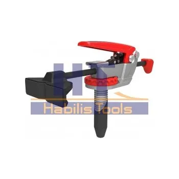 Truhlářská svěrka Automatická T-Track svěrka Armor pro rastrové desky s otvorem 20 mm