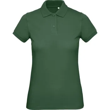 Dámské tričko Dámské piqué polo z bio bavlny Inspire Polo /women_° bottle green M