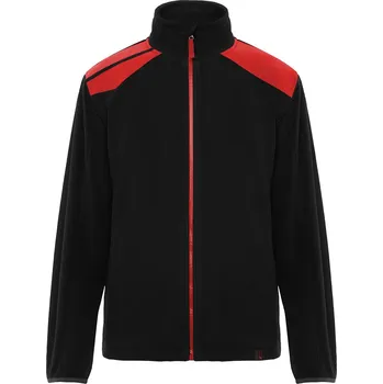 Pánská mikina Pánská fleecová mikina Terrano černá-červená (0260) XXL