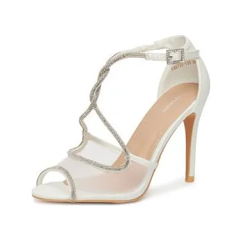 Dámské sandále Sandály DeeZee F89725-105 Bílá 36