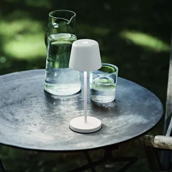 Venkovní osvětlení Ideal Lux - LED Stmívatelná dotyková stolní lampa CUTE LED/2,5W/3,7V IP65 bílá