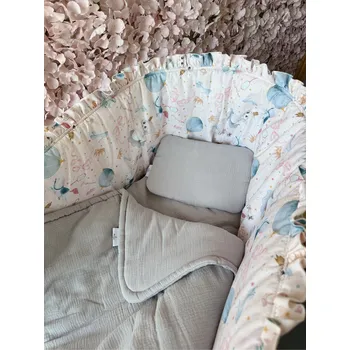 mantinel do postýlky Mimilove Ochranný mantinel do postýlky Princezna