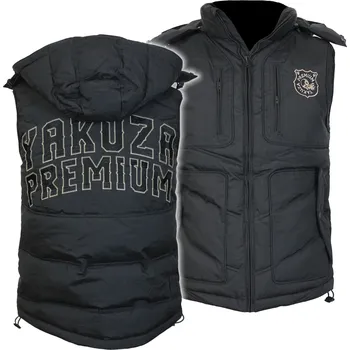 Pánská vesta Yakuza Premium Selection 3760 Ratbags - černá Velikost: XL