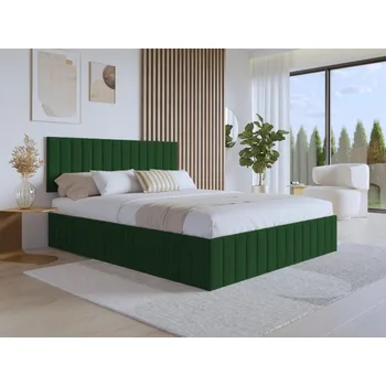 Postel Eka Čalouněná postel PARIS - Kronos 90x200 cm Barva látky: Kronos 19