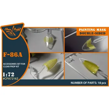 Plastikový model Clear Prop models 1/72 F-86A double-sided painting mask (CP)