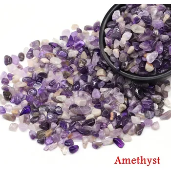 Přírodní kameny pro dekoraci | dekorativní kameny | harmonizační krystaly - Ametyst , 20 g