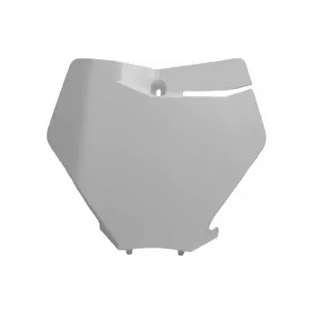 přední číselná tabulka KTM, RTECH (bílá) M400-1219