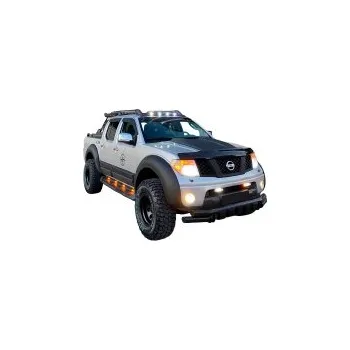 Tuning Oneway sada lemů blatníků Nissan Navara D40 Facelift -- rok výroby 2010-2014 - matná černá SLEVA 5%