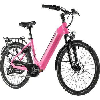 Elektrokolo Elektrokolo LEADER FOX LOTUS 15Ah 26" RŮŽOVÁ 2023 rám 18" + DOPRAVA ZDARMA