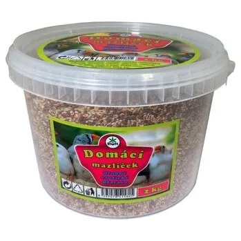 Krmivo pro hlodavce Domácí mazlíček - Drobné exot. pt. 2 kg, kbelík"