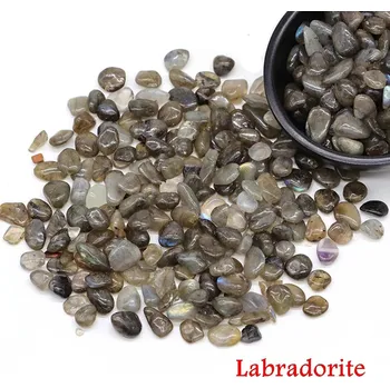 Přírodní kameny pro dekoraci | dekorativní kameny | harmonizační krystaly - labradorit , 50 g