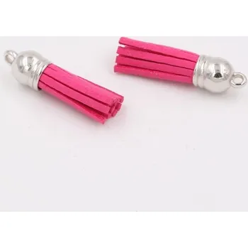 50 ks Kožené třásně na klíče | přívěsek na klíče | třásně na výrobu šperků - 1