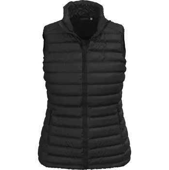 Dámská vesta Dámská prošívaná vesta Padded Vest "Lux" Women black opal M