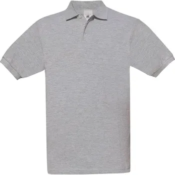 Pánské tričko Piqué polo Safran heather grey XXL