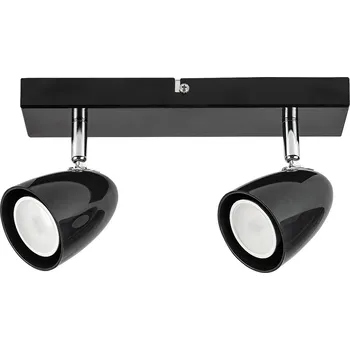 Černé stropní svítidlo Perico pro žárovku 2x GU10 - Rabalux - 73017 - 73017