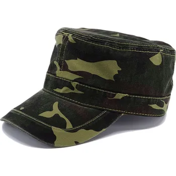 Kšiltovka Čepice Military zelený maskáč (55) UNI