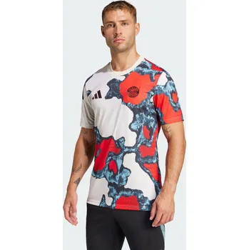 ADIDAS Předzápasový dres FC Bayern 24/25 XS MODRÁ|ČERVENÁ