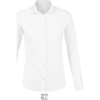 Dámská halenka Halenka s dlouhým rukávem Balthazar Women optic white XXL