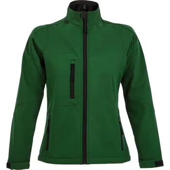 Dámská 3-vrstvá softshellová bunda Roxy bottle green S