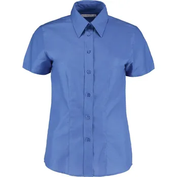 Pracovní halenka Oxford s krátkým rukávem KK 360 (6-24) italian blue 10_S