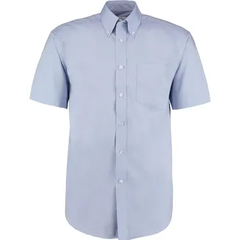 Pánská košile Košile Oxford s krátkým rukávem KK 109 (13,5-18) light blue 14