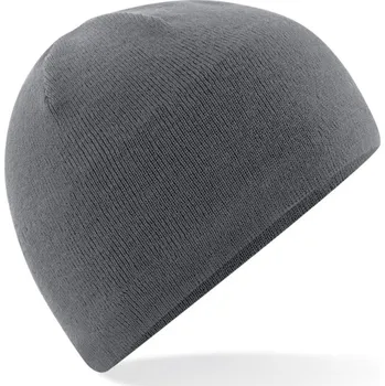 Pokrývka hlavy Vodoodpudivá pletená čepice B 501 graphite grey onesize