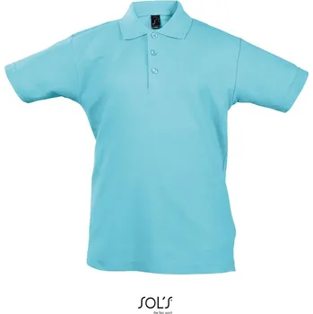 Dětské piqué polo Summer Kids II atoll blue 8 Y