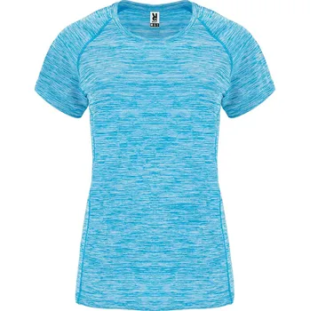 Dámské tričko Dámské sportovní tričko Austin tyrkysový melír (246) M