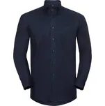 Košile Oxford s dlouhým rukávem 932M bright navy 6XL