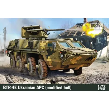 Plastikový model IBG 1/72 BTR-4E Ukrainian APC (Modified Hull)