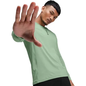 Dámská mikina SIROKO Pánské triko gravel s dlouhým rukávem Spruce Zelená L ZELENÁ