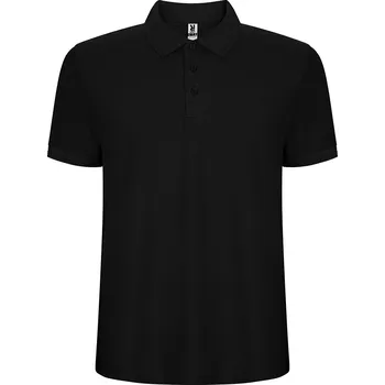 Dámské tričko Pánská polokošile Pegaso premium černá (02) M