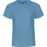Dětské tričko z bio bavlny O 30001 dusty indigo 140/146
