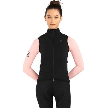 Cyklistická vesta SIROKO Dámská termální cyklistická vesta SRX Ultra Warm-W Černá XL ČERNÁ