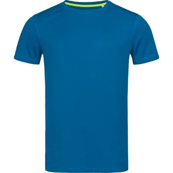 Pánské sportovní tričko se vzorem "ptačí oko" Active 140 Crew Neck king blue S