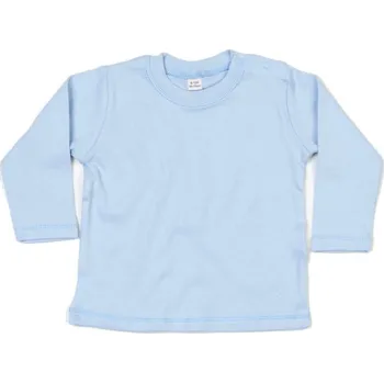 Dětské tričko s dlouhým rukávem BZ 11 dusty blue 6-12