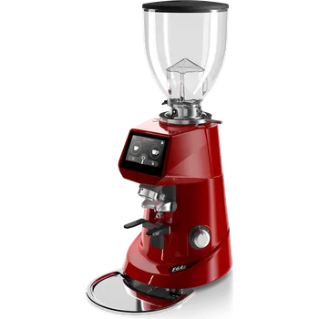 Mlýnek na kávu FIORENZATO M.C. s.r.l. KÁVOMLÝNEK F64E ČERVENÝ LESKLÝ - FRESH - DOTYKOVÝ DISPLEJ