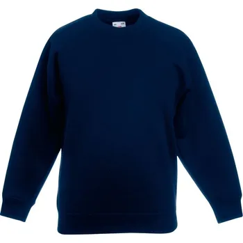 Dívčí mikina Dětská mikina Classic Kids Set-In Sweat deep navy 140