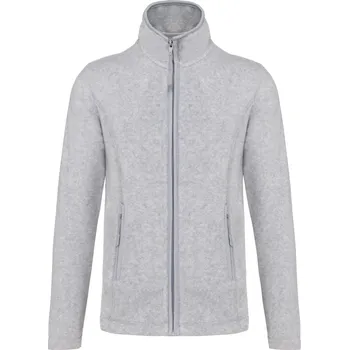 Dámská mikina Dámská mikrofleecová bunda "Maureen" K 907 ash heather S