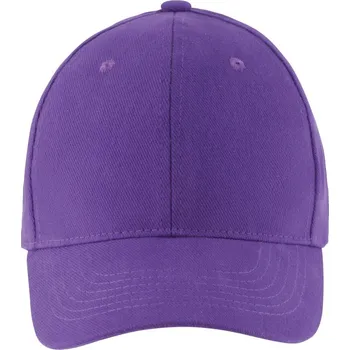 Kšiltovka 6 panelová baseballová kšiltovka Buffalo dark purple onesize