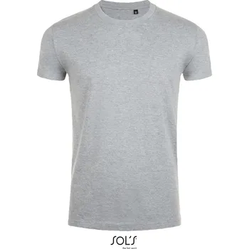 Pánské tričko Pánské tričko "Slim Fit" Imperial Fit grey melange L