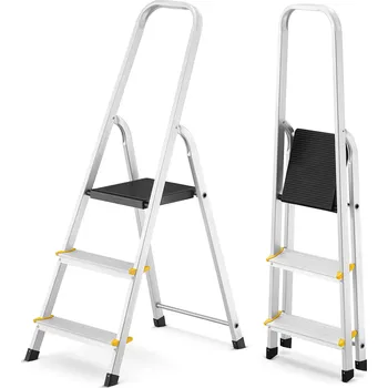 Žebřík Higher Hliníkový žebřík PRO EN-131, 3-stupňový, 150kg | HIGHER