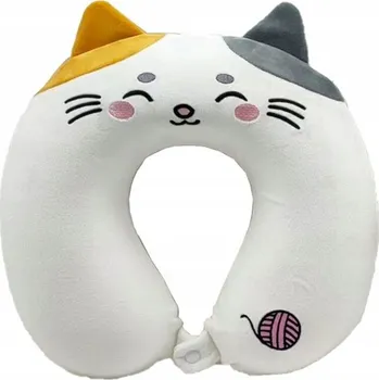 Polštář Cestovní Polštář/polštářek z paměťové houbičky - Kočka Lola