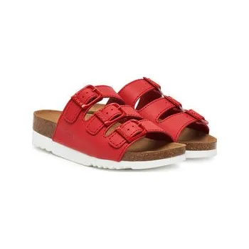 Dámské pantofle Nazouváky Scholl Rio Wedge Ad MF32151 Červená 36